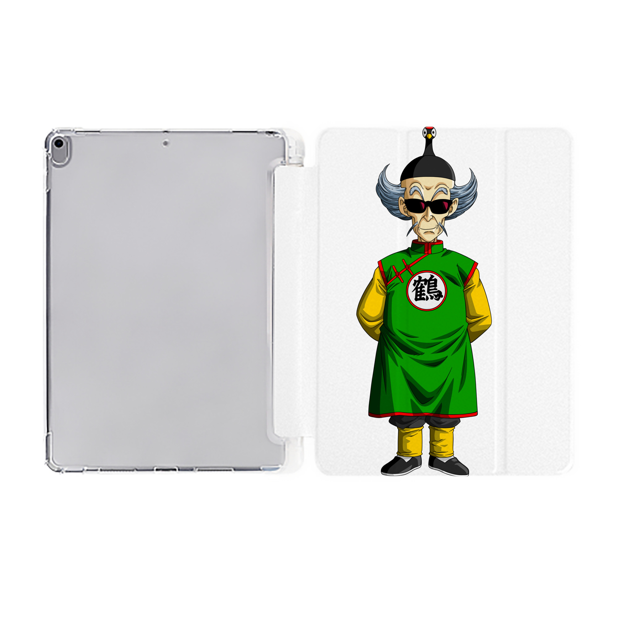 （画像用） ドラゴンボール DRAGON BALL IPad ケース ペン収納付き 三つ折りスタンド PUレザー×シリコン 対応機種9.5/10.5/10.9インチ